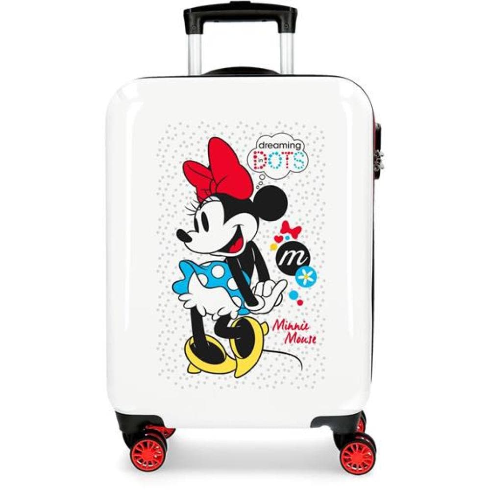 Putni kofer 55cm Disney Minnie Dots white 46817