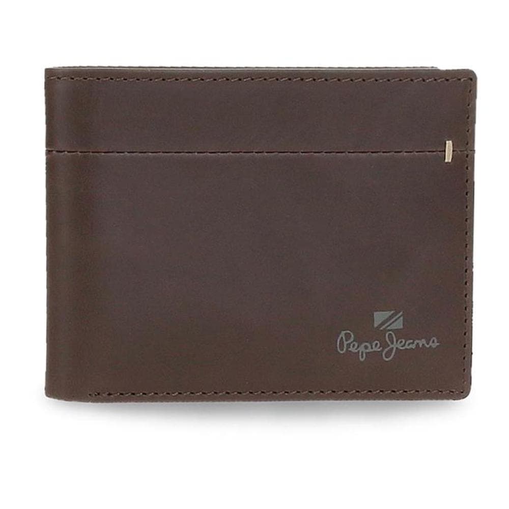 Muški novčanik od prirodne kože PJL Staple brown 78471