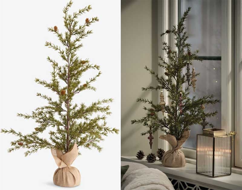 Veštačka novogodišnja jelka V90cm Rifen
