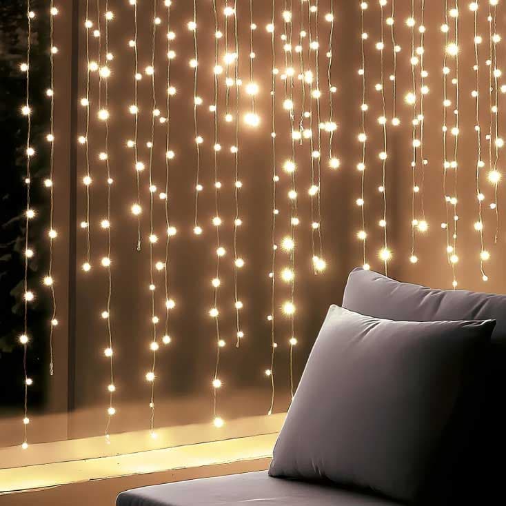 Svetleći LED niz sa 294 toplo bele LED diode Sa adapterom KIN294DWW