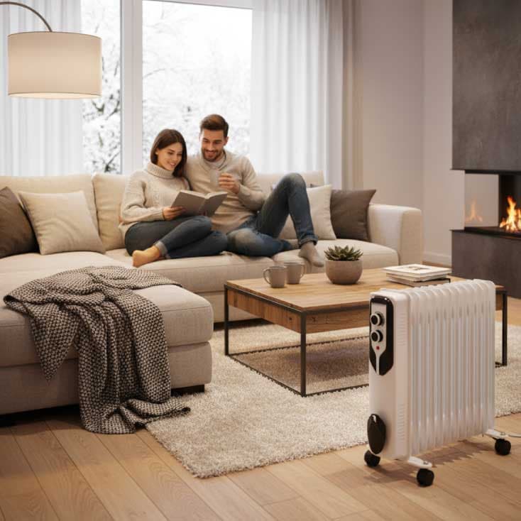 Uljani radijator sa 13 rebara 2500W Prosto UR-B18-13E