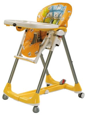 Peg Perego stolica za hranjenje Prima Pappa Diner Orsi Giallo