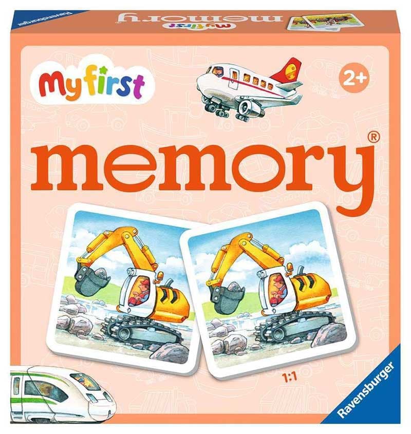 Društvena igra Moja prva Memorija Vozila Ravensburger 20878