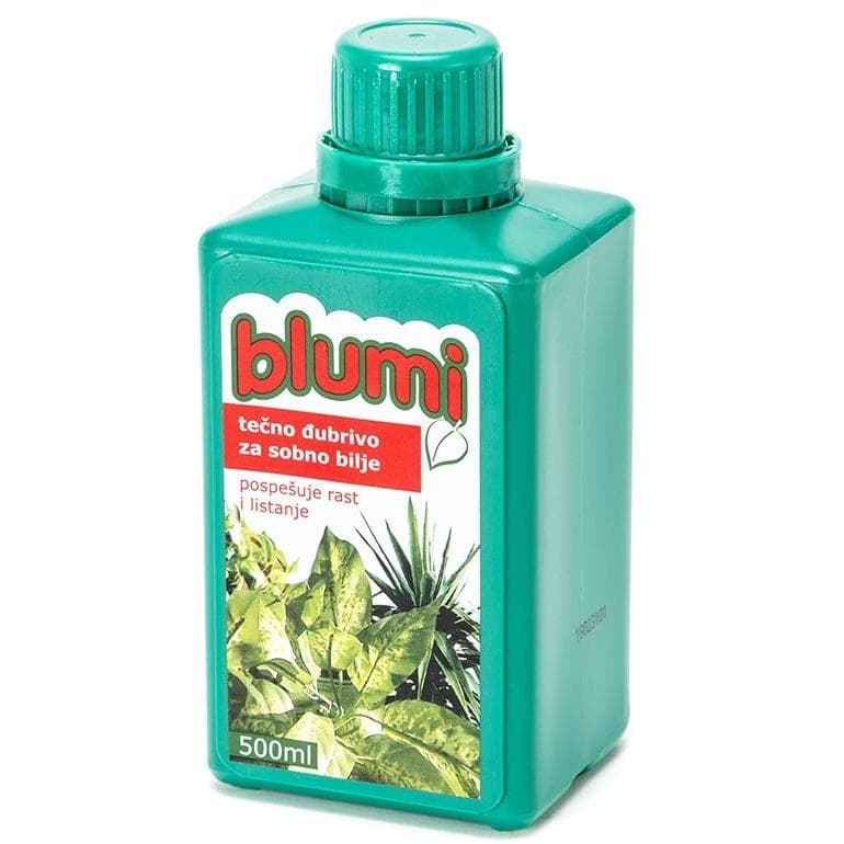 Tečno đubrivo za zelene lisnate biljke 0,5L Blumi