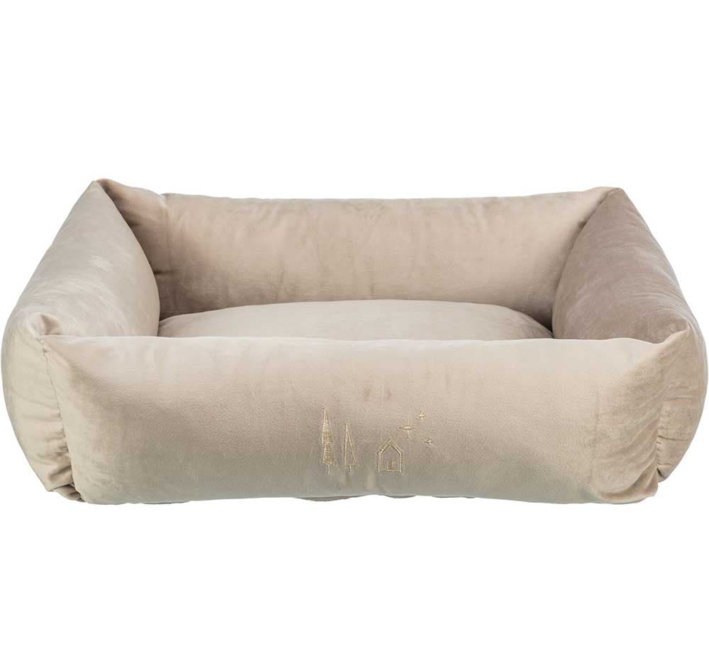 Krevet za pse 100x70cm Livia xmas beige Trixie 927102