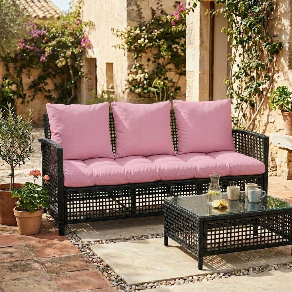 Jastuci za baštenski trosed 160x50x50cm BLUSH