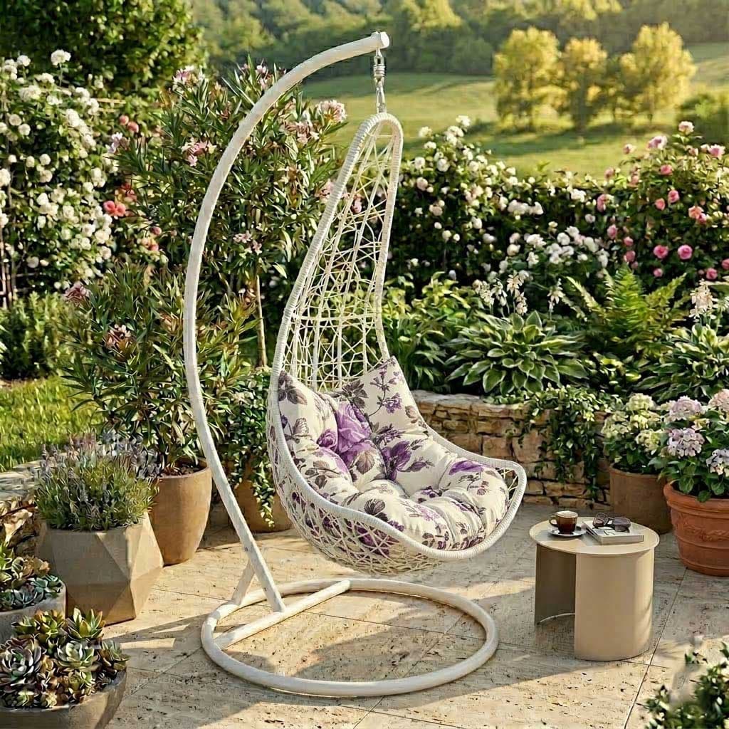 Jastuk Za Ratan Ljuljašku Za Jednu Osobu VIOLET GARDEN