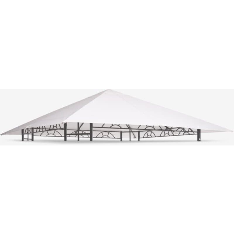 Krov za paviljon 3x3 m, bela, vodoodbojan