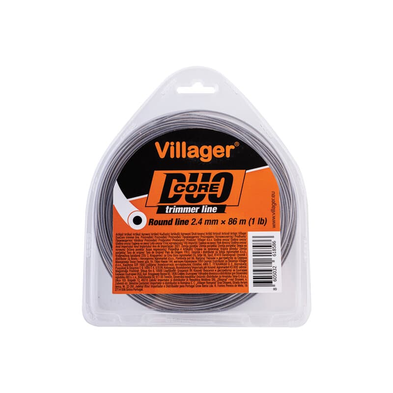 Villager silk za trimer 2.4mm x 1720m - Duo Core okrugla nit