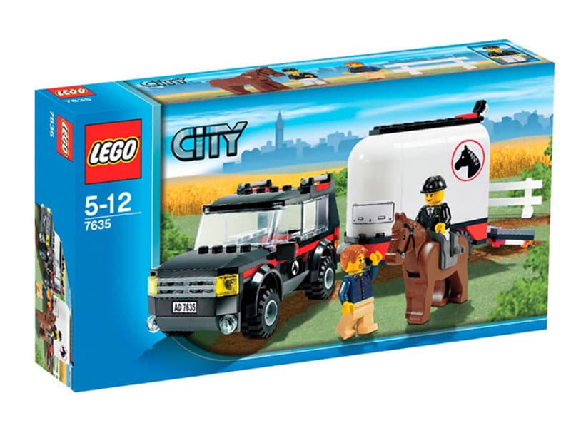 LEGO® City Džip sa prikolicom za konja LE7635