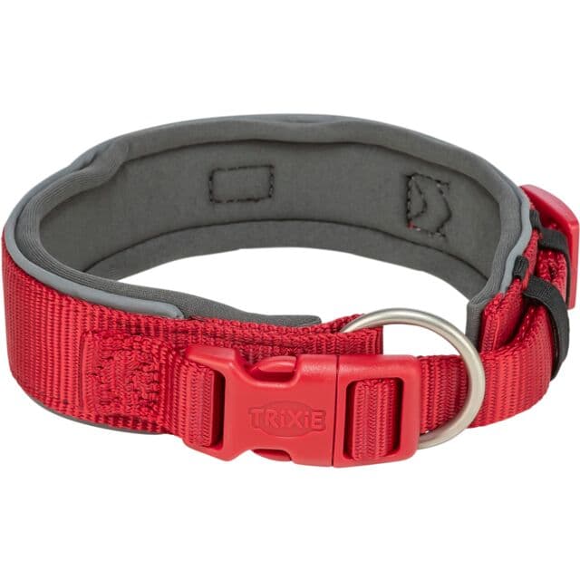 Ogrlica za pse 53-62cm Premium extra wide red TRIXIE 1995903