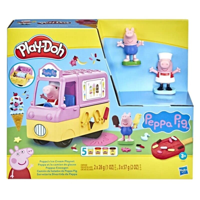 Play-Doh Peppa Pig set za sladoled sa kalupima