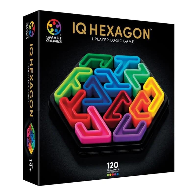 Smart Games IQ Deluxe Hexagon – edukativna logička slagalica