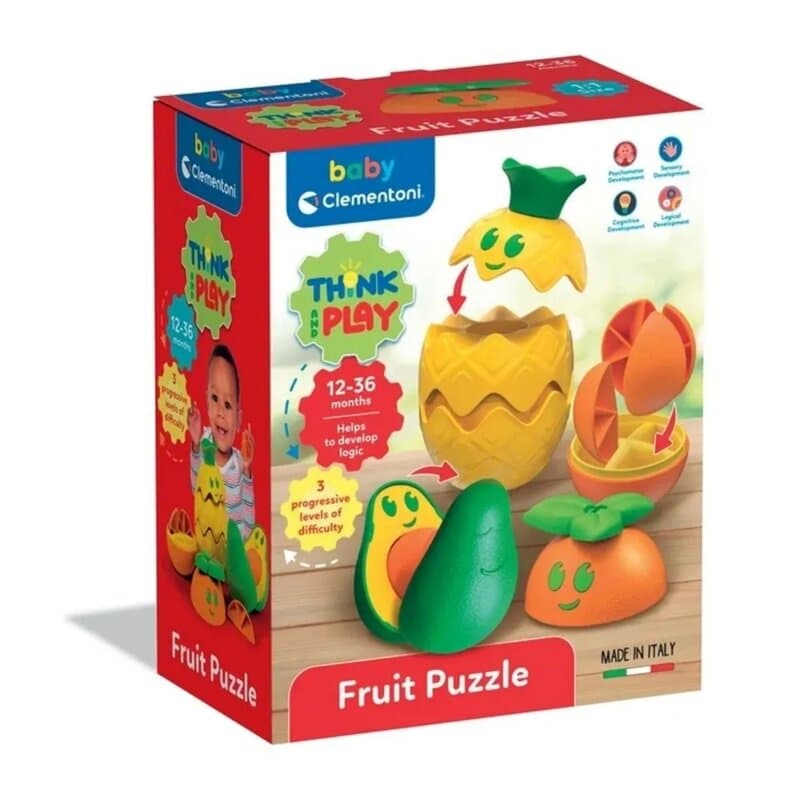Clementoni Think & Play Set Voća – edukativna igračka za bebe