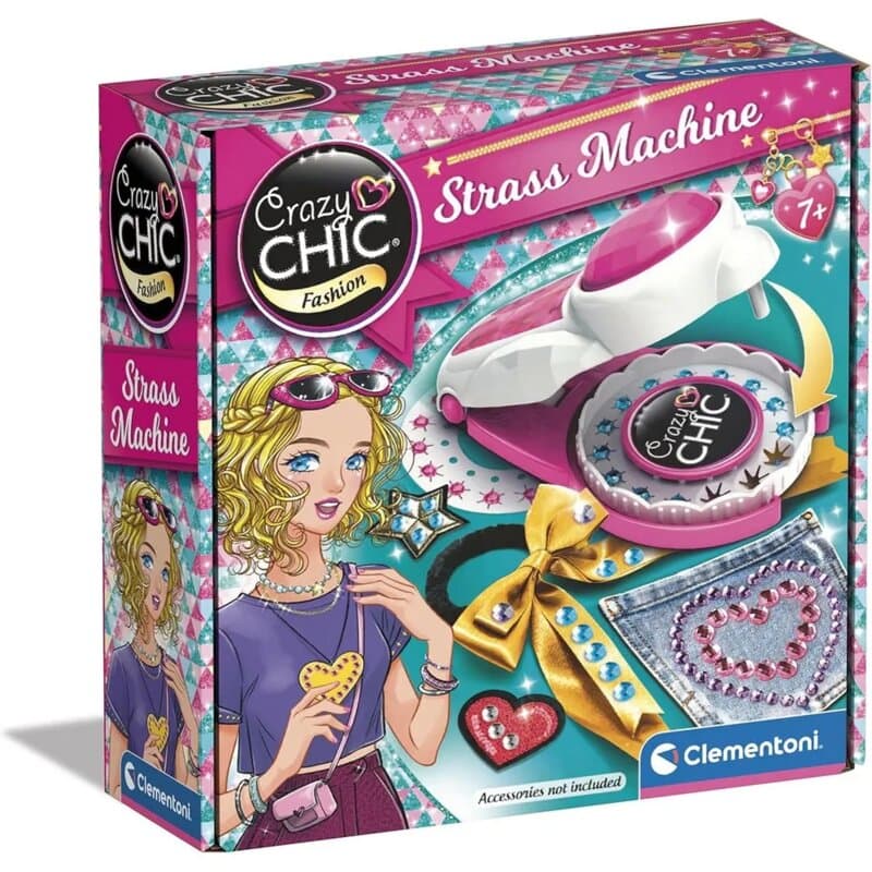 Crazy Chic Strass Mašina - Set za Ukrašavanje Cirkonima