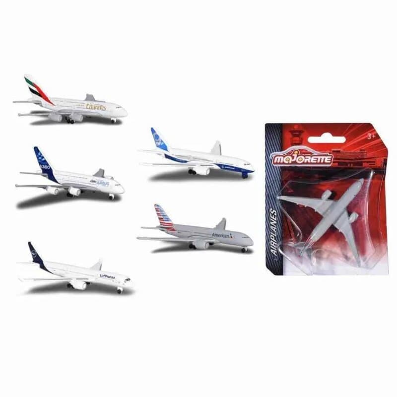 Majorette avion igračka od metala, 13 cm