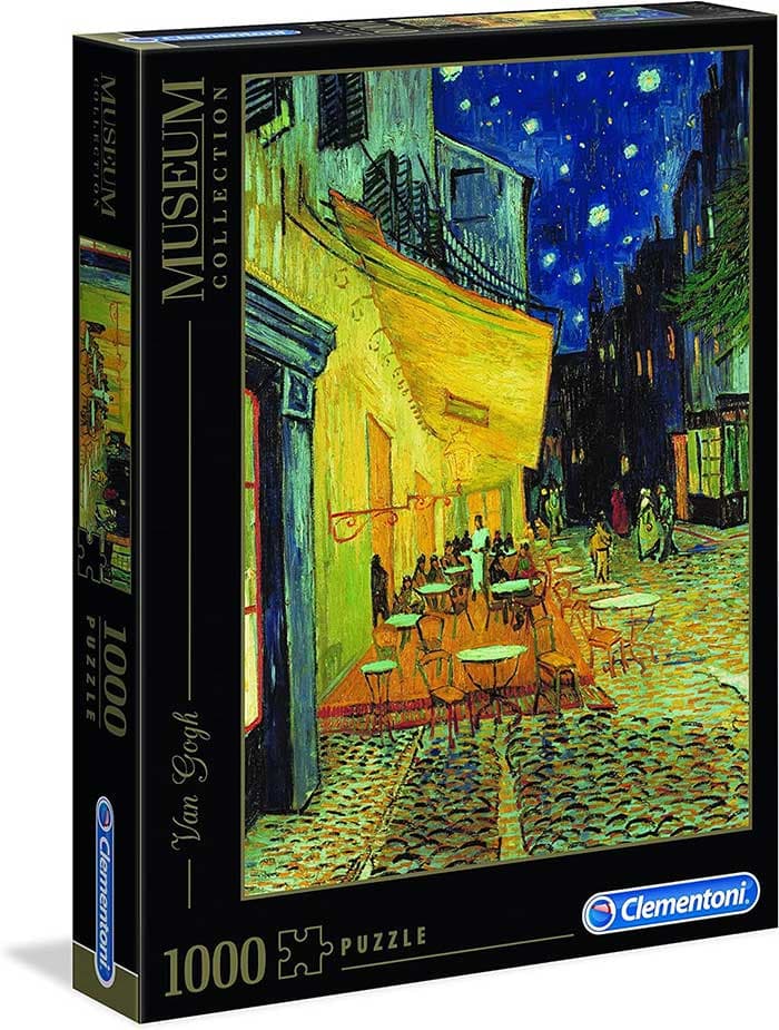 Puzzle 1000 delova Van Gog Terasa kafane u noći Clementoni 31470