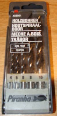 Piranha komplet burgija za drvo X56001