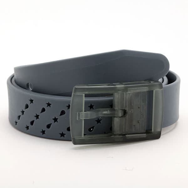 Q belts Stars - maslinasto zeleni unisex silikonski kaiš