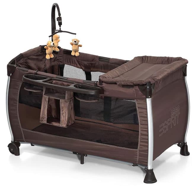 Esprit prenosivi krevetac Baby Center Brown 5170049