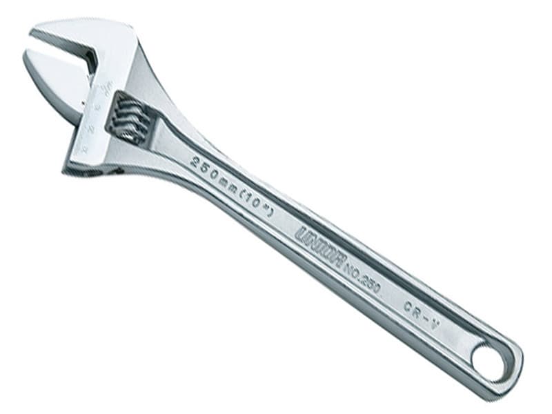 UNIOR Ključ podesivi sa pužem - 250/1, 380/0-43mm hromiran, art. 601019 395081
