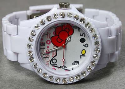 Hello Kitty Ručni časovnik 5706 snowflake