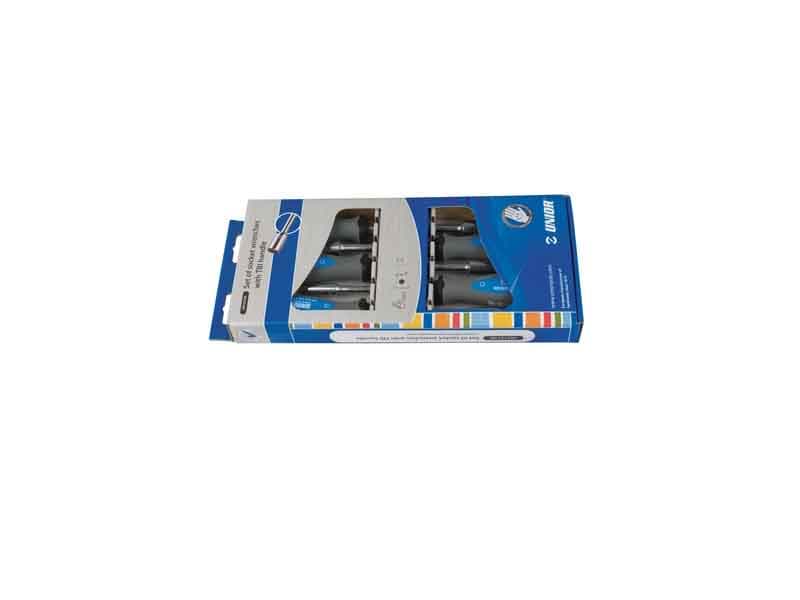 UNIOR odvijači za matice - 6-13mm, 5 del. TBI drška, art. 629CS5TBI 499207 612318
