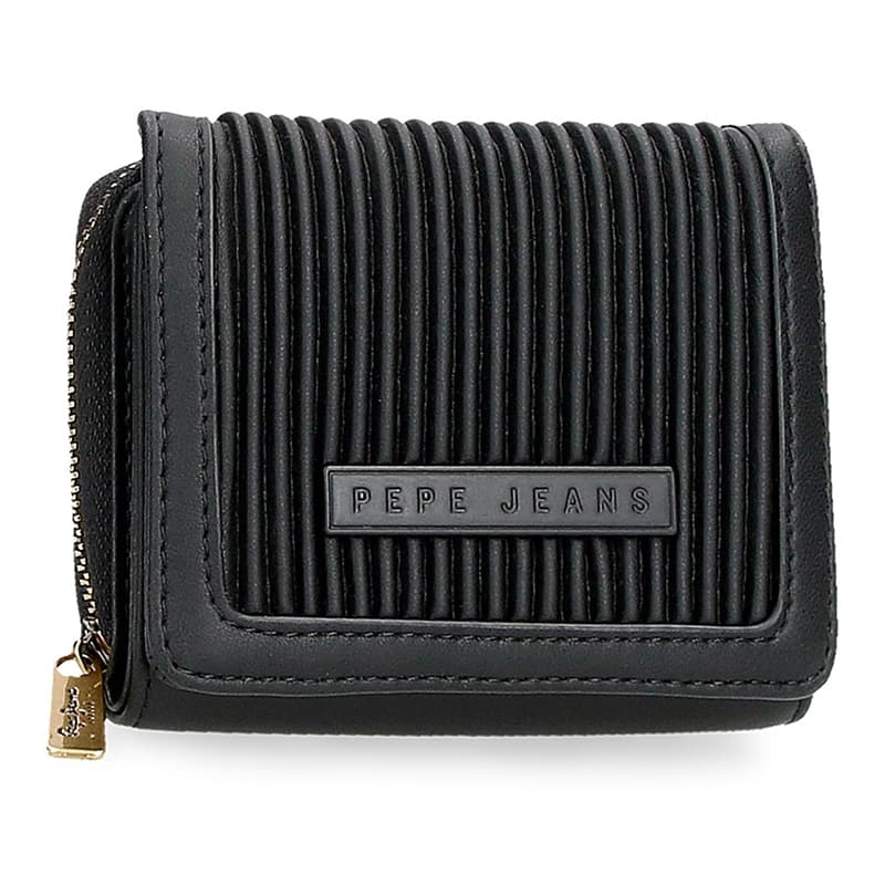 Pepe Jeans Novčanik 10cm Aurora black 75582