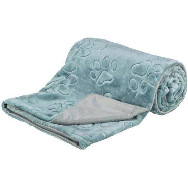 Ćebe prostirka za pse 150cm Barry blue/grey Trixie 376005