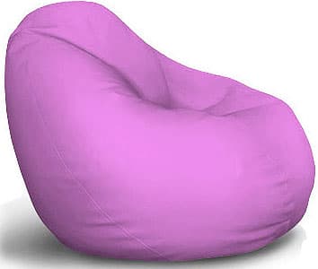 Lazy Bag Fotelja Od Eko Kože Roze L