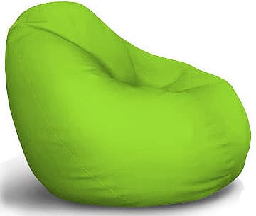 Fotelja Od Eko Kože Lazy Bag Zelena S