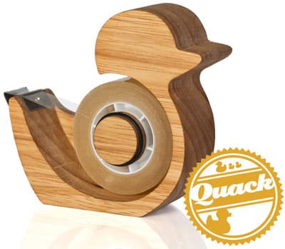 SuckUK Dispenzer za selotejp Kvak! DUCKTAPE1
