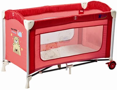 Primi Sogni Prenosivi Krevetac Dream Pocket rosso 5170072