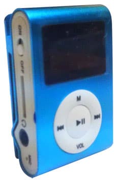 Xwave MP3 player S-05 Blue 019257