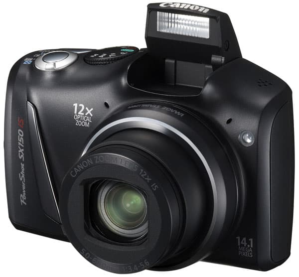Canon PowerShot SX150 IS Black Kompaktni Digitalni Fotoaparat