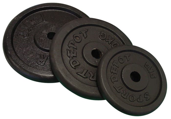Liveni teg za šipku f30 5KG WPRP