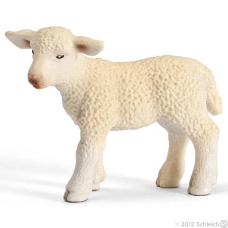 Schleich Domaće životinje - Jagnje, stoji 13285