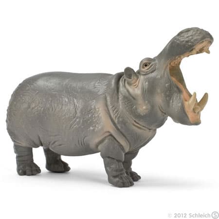 Schleich Divlje Životinje - Nilski konj, mužjak 14132
