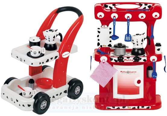 Kuhinjica Mukka Express 60 cm sa 12 dodataka + Kolica Za Posluživanje