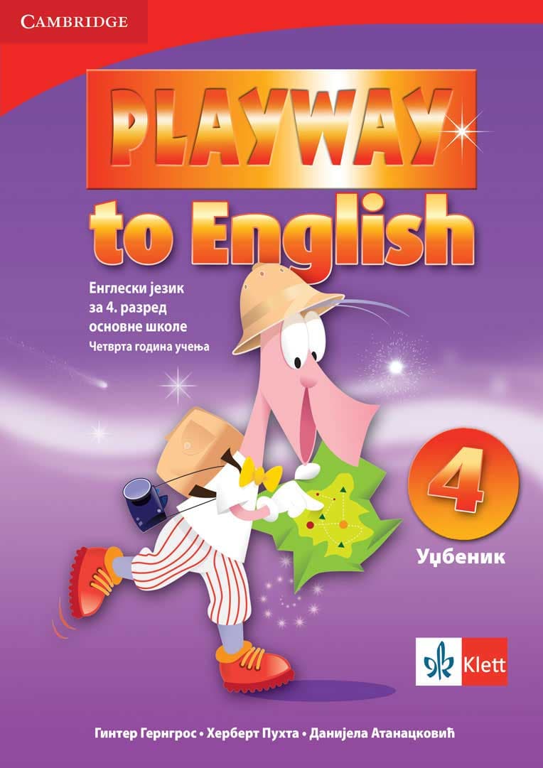 Playway to English 4 Udžbenik sa QR kodom iz engleskog jezika za četvrti razred osnovne škole Klett
