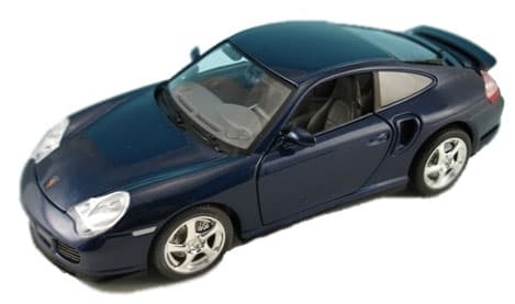 Bburago 1:18 Gold Porsche 911 Turbo BU12030