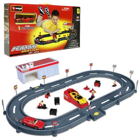 Bburago Ferrari 1:43 Race Play Staza BU31233