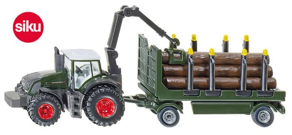 Siku Traktor sa prikolicom za drva 1861