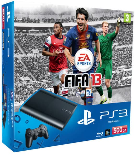 PLAYSTATION PS3 SUPER SLIM 500 GB BUNDLE FIFA 2013 + POKLON IGRICA PS3 Dungeon Siege