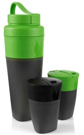 Sklopivi set za piće Light My Fire Pack-up-Drink Kit green-black NL4LM 50699640.GRBL