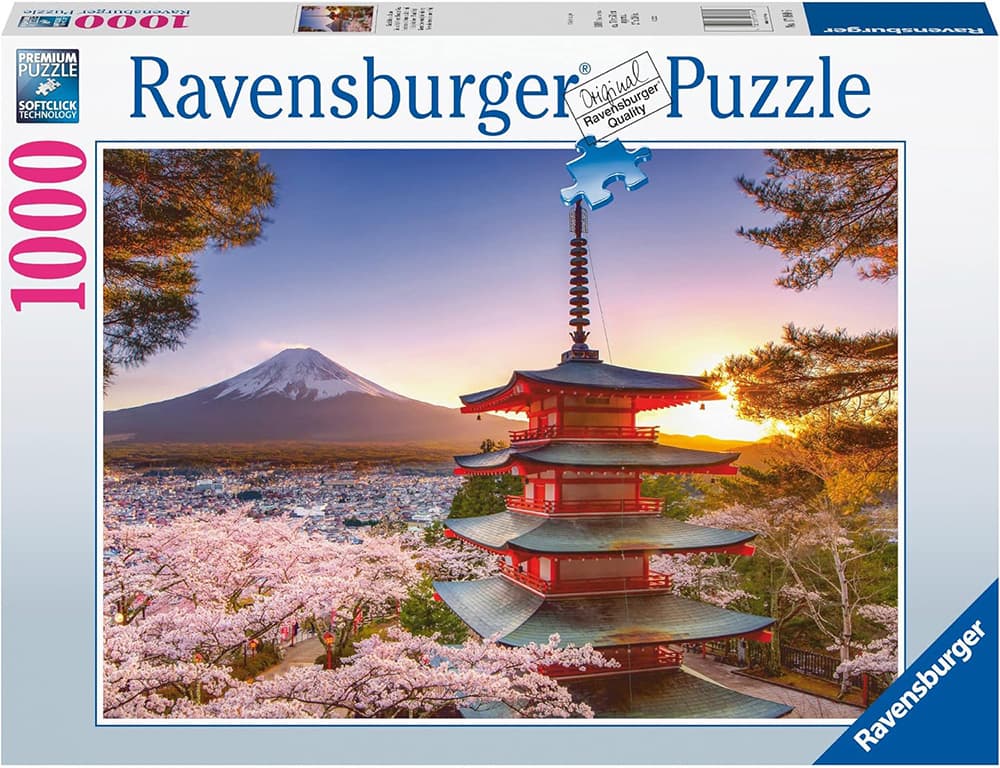 Ravensburger Puzzle slagalica Cvetanje trešnje u Japanu 1000 komada