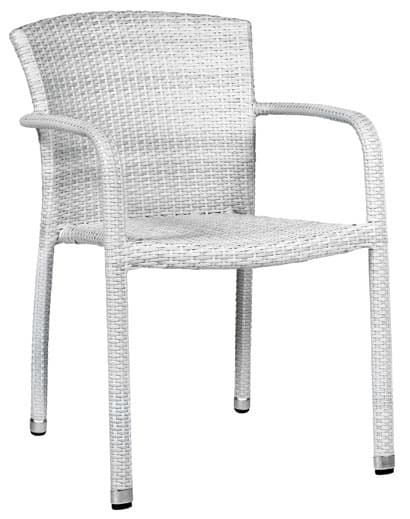 Stolica od Tehno Ratana Monaco White Wash