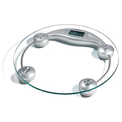 Clatronic PW 3049 - okrugla staklena telesna vaga