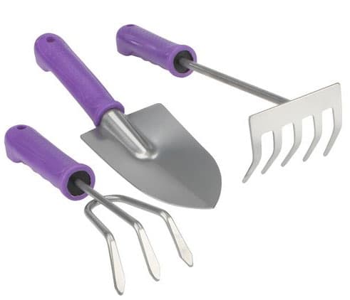 Set baštenskih alatki - 3kom roze