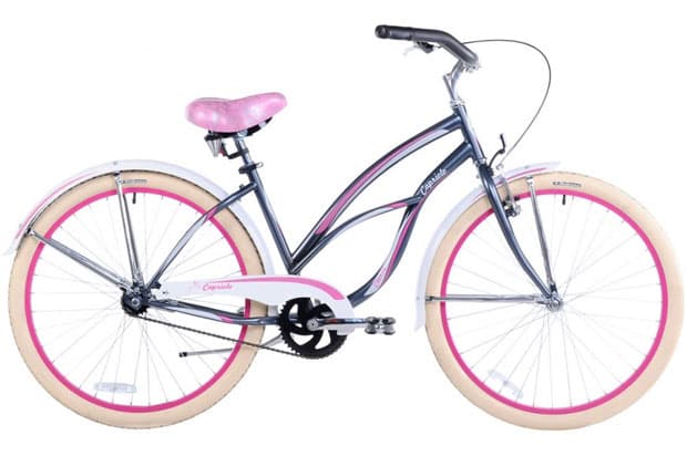Bicikl CRUISER CHERY 26HT grafit-belo-pink 912578-18